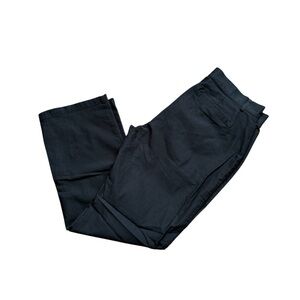 Y2K Dark Black Trousers Dockers Womens